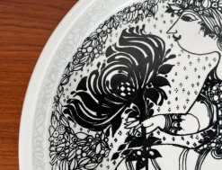 Pamono Mid-Century Danish Flora Bowl by Bjørn Wiinblad for Nymolle, Denmark, 1960s><noscript><img width=