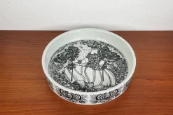 Pamono Mid-Century Danish Flora Bowl by Bjørn Wiinblad for Nymolle, Denmark, 1960s><noscript><img width=