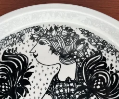 Pamono Mid-Century Danish Flora Bowl by Bjørn Wiinblad for Nymolle, Denmark, 1960s><noscript><img width=