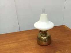 Pamono Mid-Century Danish Model Petronella Oil Table Lamp by Henning Koppel for Louis Poulsen, 1960s> Candleholders