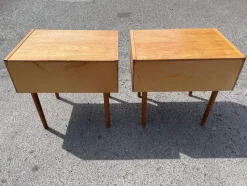 Pamono Mid-Century Danish Modern Nightstands, 1969, Set of 2><noscript><img width=