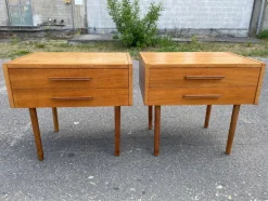 Pamono Mid-Century Danish Modern Nightstands, 1969, Set of 2><noscript><img width=