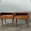 Outlet Pamono Mid-Century Danish Nightstands, Set of 2