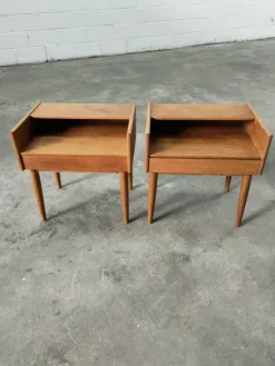 Outlet Pamono Mid-Century Danish Nightstands, Set of 2