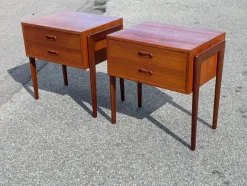 Hot Pamono Mid-Century Danish Nightstands from Ølholm Møbler, 1964, Set of 2