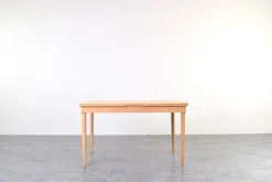 Pamono Mid-Century Danish Oak Extendable Dining Table, 1960s><noscript><img width=