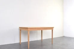 Pamono Mid-Century Danish Oak Extendable Dining Table, 1960s><noscript><img width=