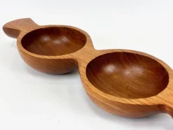 Outlet Pamono Mid-Century Danish Partitioned Teak Snack Bowl, 1970s