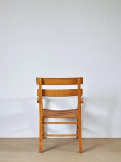 Discount Pamono Mid-Century Danish Patinated Childrens Chair in Beech, 1950s