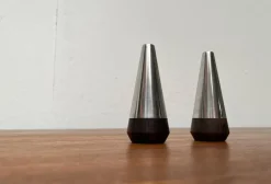 Pamono Mid-Century Danish Pepper and Salt Shakers from A&B Lundtofte, 1960s, Set of 2> Salt & Pepper Shakers