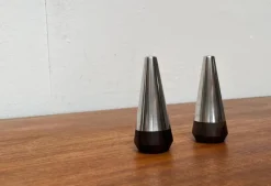 Pamono Mid-Century Danish Pepper and Salt Shakers from A&B Lundtofte, 1960s, Set of 2><noscript><img width=