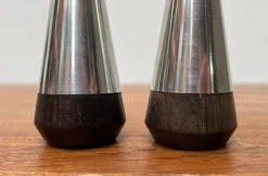 Pamono Mid-Century Danish Pepper and Salt Shakers from A&B Lundtofte, 1960s, Set of 2><noscript><img width=