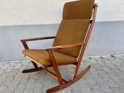 Pamono Mid-Century Danish Rocking Chair by Poul M. Volther> Rocking Chairs