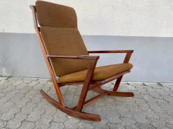 Pamono Mid-Century Danish Rocking Chair by Poul M. Volther><noscript><img width=