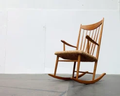 Pamono Mid-Century Danish Rocking Chair><noscript><img width=