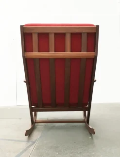Pamono Mid-Century Danish Rocking Chair by Poul Volther for Frem Røjle