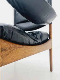 Best Pamono Mid-Century Danish Rosewood Armchair by Kristian Vedel Modus for Willadsen Møbelfabrik, 1960s
