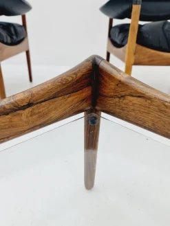 Best Pamono Mid-Century Danish Rosewood Armchair by Kristian Vedel Modus for Willadsen Møbelfabrik, 1960s