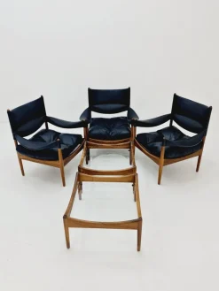 Best Pamono Mid-Century Danish Rosewood Armchair by Kristian Vedel Modus for Willadsen Møbelfabrik, 1960s