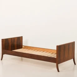 Pamono Mid-Century Danish Rosewood Daybed by A. J. Iversen, 1960s><noscript><img width=