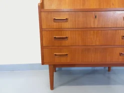 Discount Pamono Mid-Century Danish Secretaire in Teak by Gunnar Nielsen Tibergaard