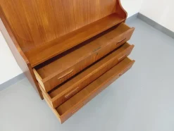 Discount Pamono Mid-Century Danish Secretaire in Teak by Gunnar Nielsen Tibergaard