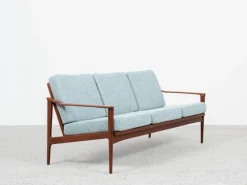 Pamono Mid-Century Danish Sofa Set in Teak attributed to Ib Kofod Larsen, Set of 3><noscript><img width=
