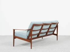 Pamono Mid-Century Danish Sofa Set in Teak attributed to Ib Kofod Larsen, Set of 3><noscript><img width=