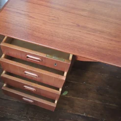 Online Pamono Mid-Century Danish Teak Desk, 1960s