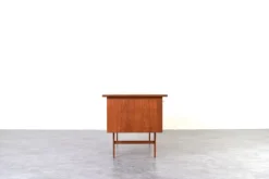 Pamono Mid-Century Danish Teak Executive Desk, 1960s><noscript><img width=