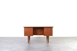 Pamono Mid-Century Danish Teak Executive Desk, 1960s><noscript><img width=