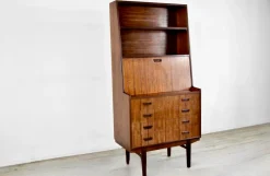 Pamono Mid-Century Danish Teak Secretary> Secretaires