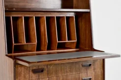 Pamono Mid-Century Danish Teak Secretary><noscript><img width=