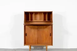 Best Pamono Mid-Century Danish Teak Secretary, 1960s