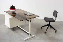 Pamono Mid-Century Desk by Etienne Fermigier, 1970s><noscript><img width=