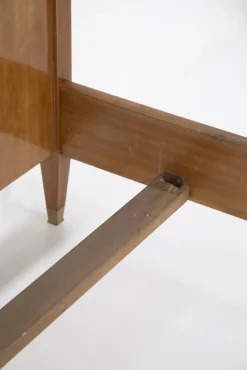 Pamono Mid-Century Double Bed Frame in Wood by Paolo Buffa, 1950s> Beds & Bedroom Sets