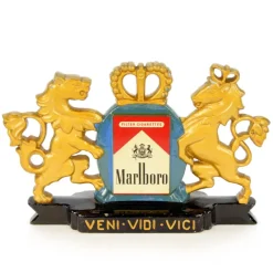 Pamono Mid-Century Double-Sided Marlboro Advertising Figurine, 1950s> Wall Decor
