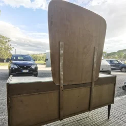Pamono Mid-Century Dressing Table with Mirror, Italy, 1960s><noscript><img width=
