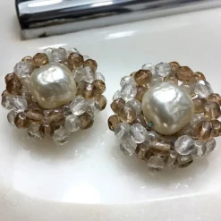 Discount Pamono Mid-Century Earrings by Coppola e Toppo, Set of 2