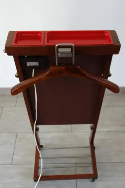 Online Pamono Mid-Century Electric Trouser Press Coat Rack from Fratelli Reguitti, 1960s
