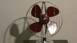 Clearance Pamono Mid-Century Fan in Steel and Bakelite from Elettrodomestici San Giorgio, 1960s