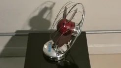 Clearance Pamono Mid-Century Fan in Steel and Bakelite from Elettrodomestici San Giorgio, 1960s
