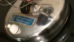 Clearance Pamono Mid-Century Fan in Steel and Bakelite from Elettrodomestici San Giorgio, 1960s