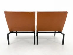 Pamono Mid-Century Faux Leather & Metal Lounge Chair, 1970s><noscript><img width=