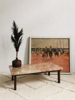 Clearance Pamono Mid-Century Flower Bench in Marble, 1960s