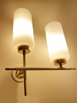 Pamono Mid-Century French Sconces, 1960s, Set of 2> Wall Lights & Sconces