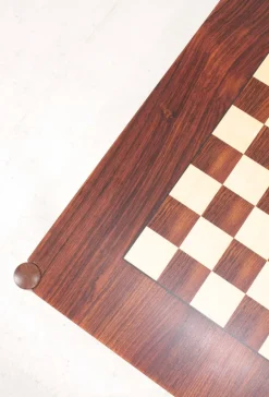 Pamono Mid-Century Game Table in Rosewood by Georg Petersen, 1960s><noscript><img width=