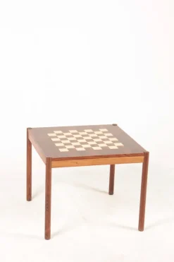 Pamono Mid-Century Game Table in Rosewood by Georg Petersen, 1960s><noscript><img width=