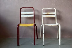 New Pamono Mid-Century Garden Chairs from Tolix, 1950s, Set of 2