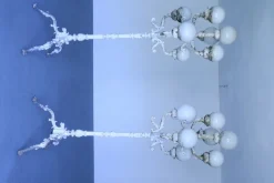 Pamono Mid-Century Garden Lamps, Set of 2><noscript><img width=